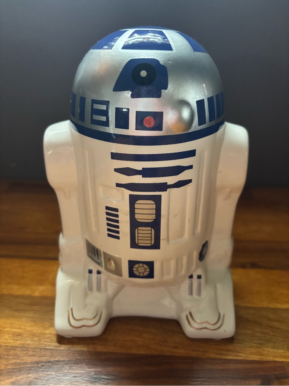 R2-D2 Ceramic Coin Bank - White & Blue Star Wars Droid